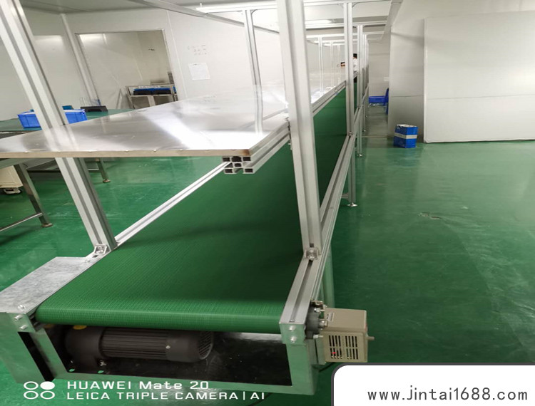 東莞流水線平面輸送機，現(xiàn)代工業(yè)生產(chǎn)滾筒輸送機