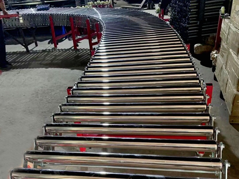 物流伸縮輸送機(jī),動力伸縮線
